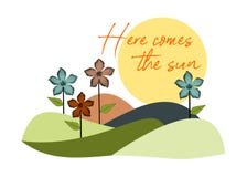 here-comes-sun-abstract-flowers-abstract-illustration-flowers-rolling-hills-sun-background-156840884